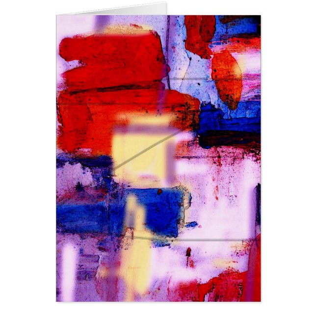 Modern Abstract Painting Art Print (Front)