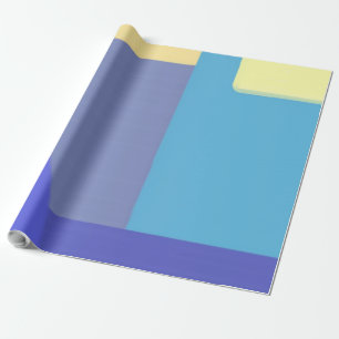 modern abstract painting art wrapping paper