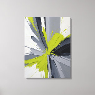 Modern Abstract Painting Canvas Print