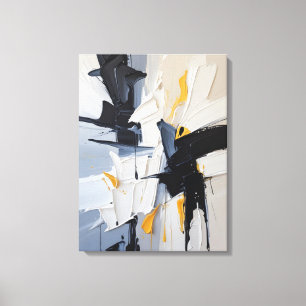 Modern Abstract Painting Canvas Print