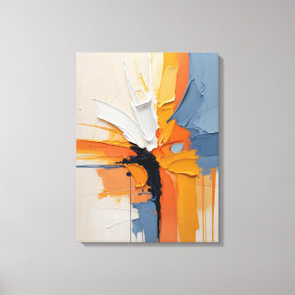 Modern Abstract Painting Canvas Print