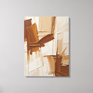 Modern Abstract Painting Canvas Print