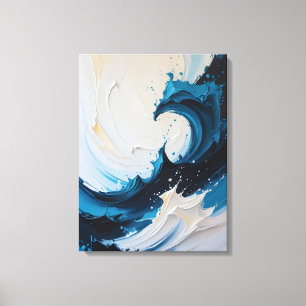 Modern Abstract Painting Canvas Print