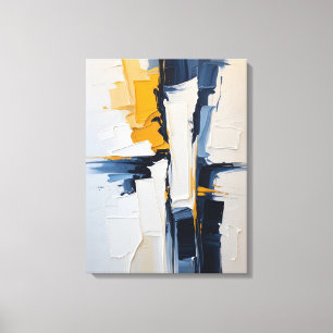 Modern Abstract Painting Canvas Print