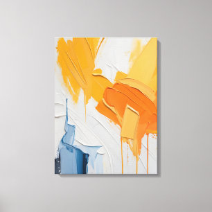 Modern Abstract Painting Canvas Print