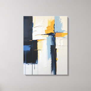Modern Abstract Painting Canvas Print