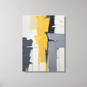 Modern Abstract Painting Canvas Print