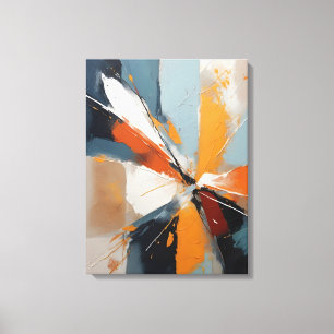 Modern Abstract Painting Canvas Print