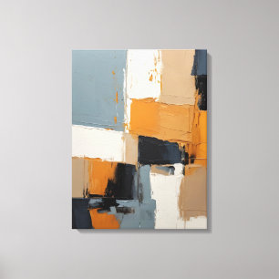 Modern Abstract Painting Canvas Print
