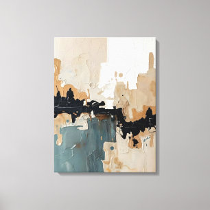 Modern Abstract Painting Canvas Print