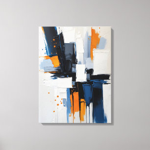 Modern Abstract Painting Canvas Print