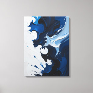 Modern Abstract Painting Canvas Print