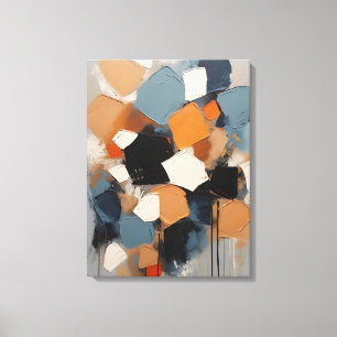 Modern Abstract Painting Canvas Print