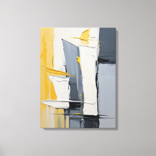 Modern Abstract Painting Canvas Print