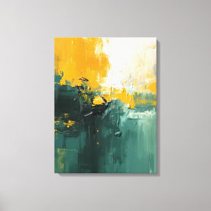 Modern Abstract Painting Canvas Print