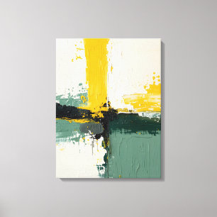 Modern Abstract Painting Canvas Print