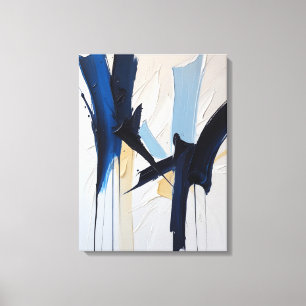 Modern Abstract Painting Canvas Print