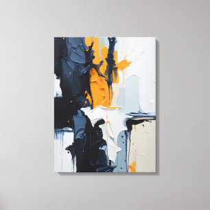 Modern Abstract Painting Canvas Print