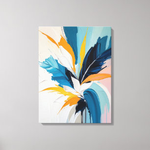 Modern Abstract Painting Canvas Print
