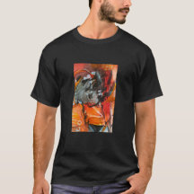 modern abstract painting t-shirt