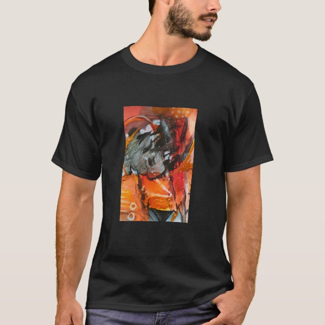 modern abstract painting t-shirt (Front)