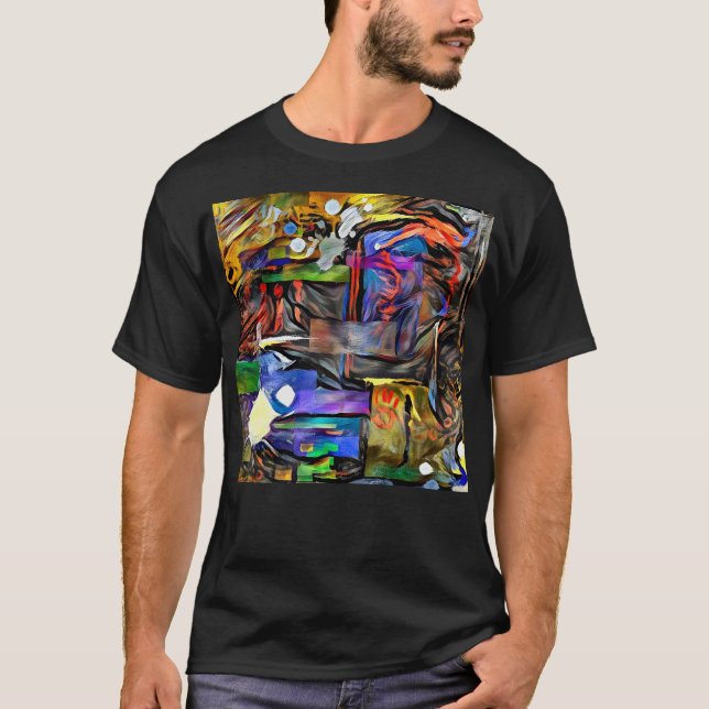 Modern abstract painting T-Shirt (Front)