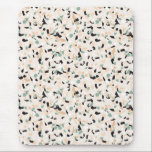 Modern Abstract Pastel Terrazzo Pattern  Mouse Mat<br><div class="desc">Modern Abstract Terrazzo mouse pad with Mosaic Marble Design in soft pastel colours. Also a great Terrazzo office gift!</div>