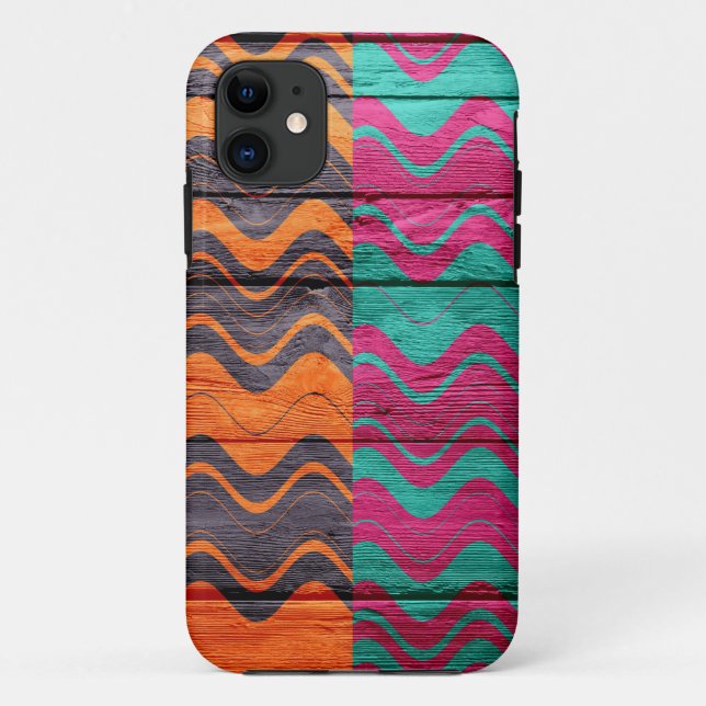Modern Abstract Pastel Wood #3 Case-Mate iPhone Case (Back)