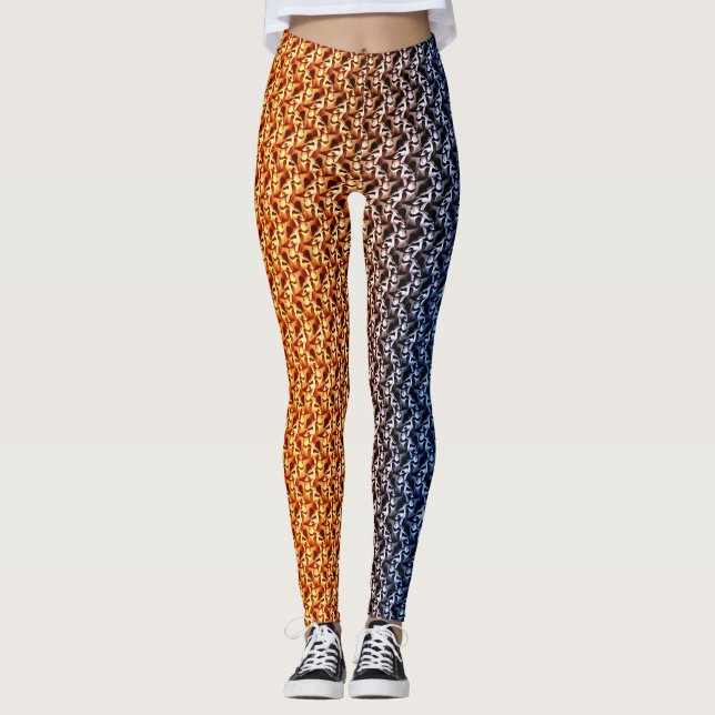 Modern abstract pattern 1177 - Leggings (Front)