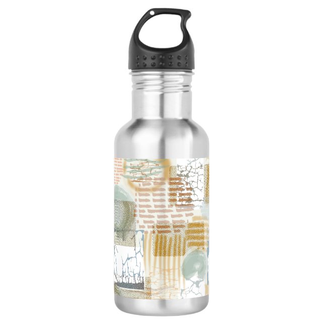 Modern Abstract Pattern 532 Ml Water Bottle (Front)