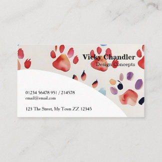 Modern Abstract Pattern Business Card