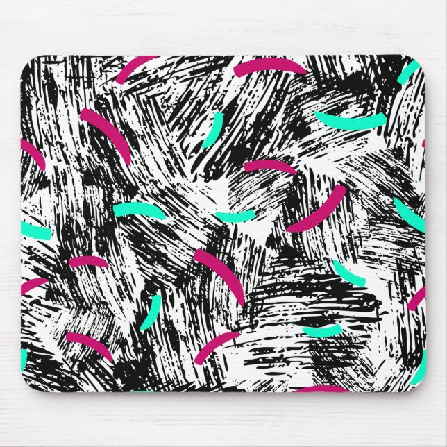 Modern Abstract pattern. Canvas Print Mouse Mat (Front)