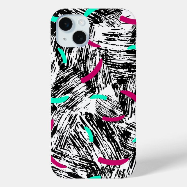 Modern Abstract pattern. Case-Mate iPhone Case (Back)