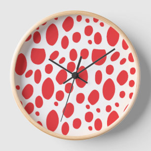 Modern Abstract Pattern Clock