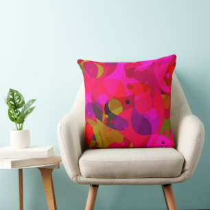 Modern abstract pattern cushion