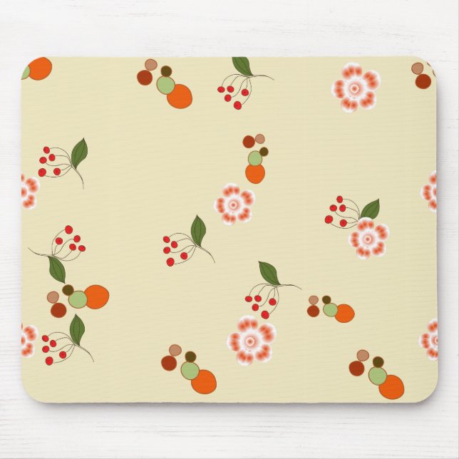 Modern Abstract Pattern Mouse Mat (Front)