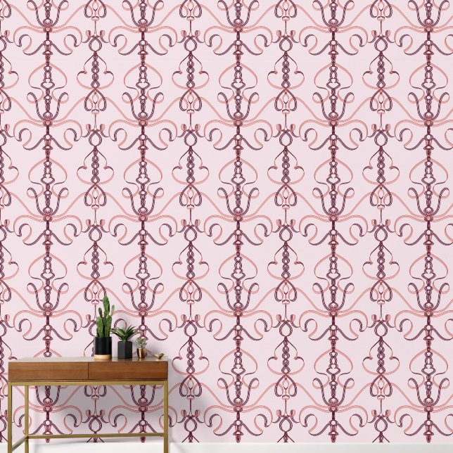 Modern Abstract Pattern Wallpaper (Hallway)