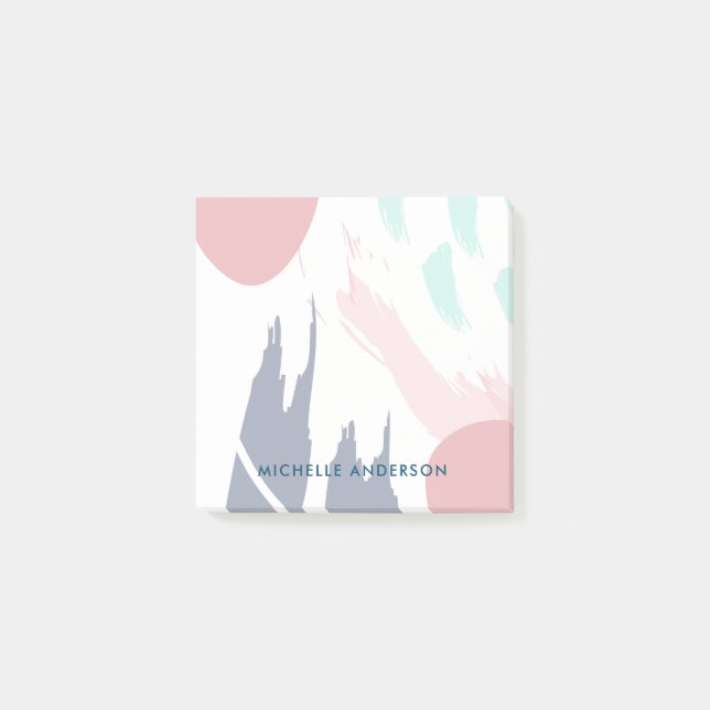 Modern Abstract Post-it Notes (Front)