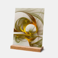 Modern Abstract Precious Metal Colours Fractal