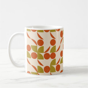 Modern abstract seamless geometric pattern with se coffee mug