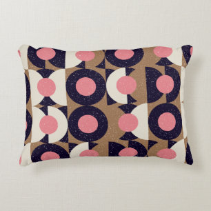 Modern abstract seamless geometric pattern with se decorative cushion