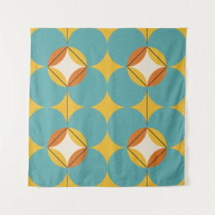 Modern abstract seamless geometric pattern with se tapestry