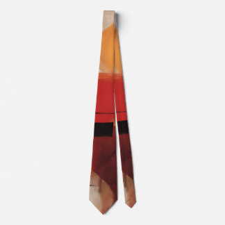 Modern Abstract Shapes Painting Colourful Art Tie