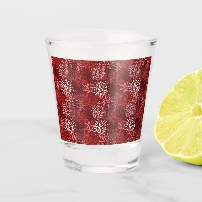 Modern Abstract Shot Glass (Front)