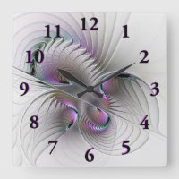 Modern Abstract Shy Fantasy Figure Fractal Art