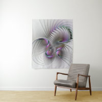 Modern Abstract Shy Fantasy Figure Fractal Art