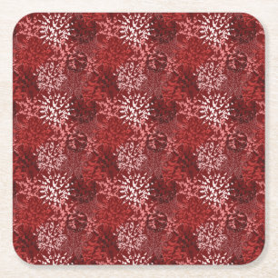 Modern Abstract Square Paper Coaster