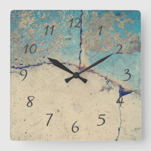 Modern Abstract Stone Texture Wall Clock