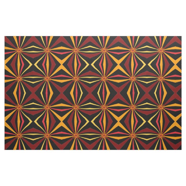 Modern Abstract Sun Fabric (Fat Quarter)