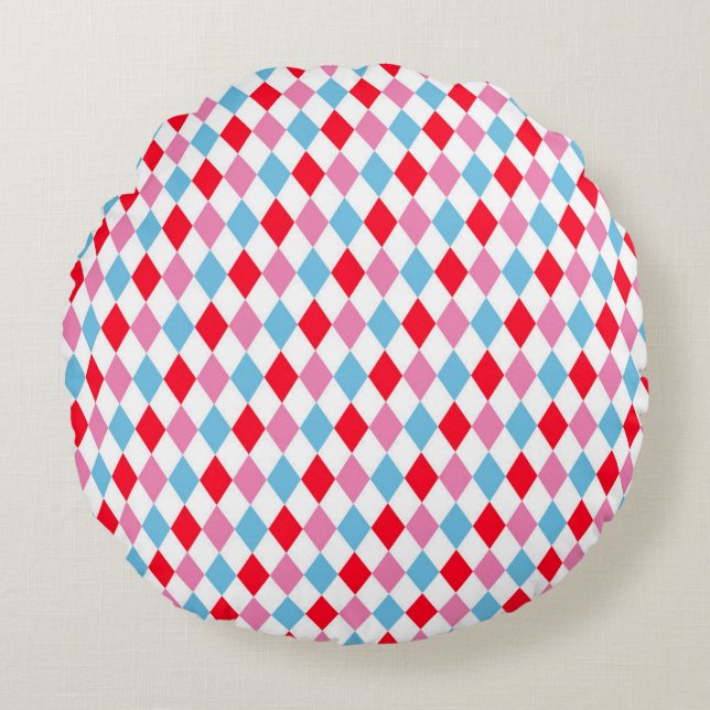 Modern Abstract Texture design  Round Cushion (Front)